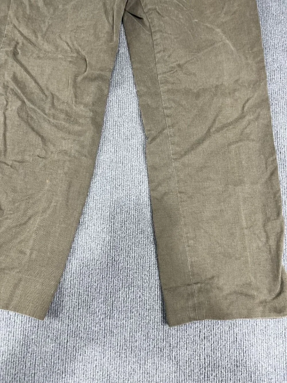 Banana Republic Mens 33x34 Brown Straight Chino Pants Corduroy